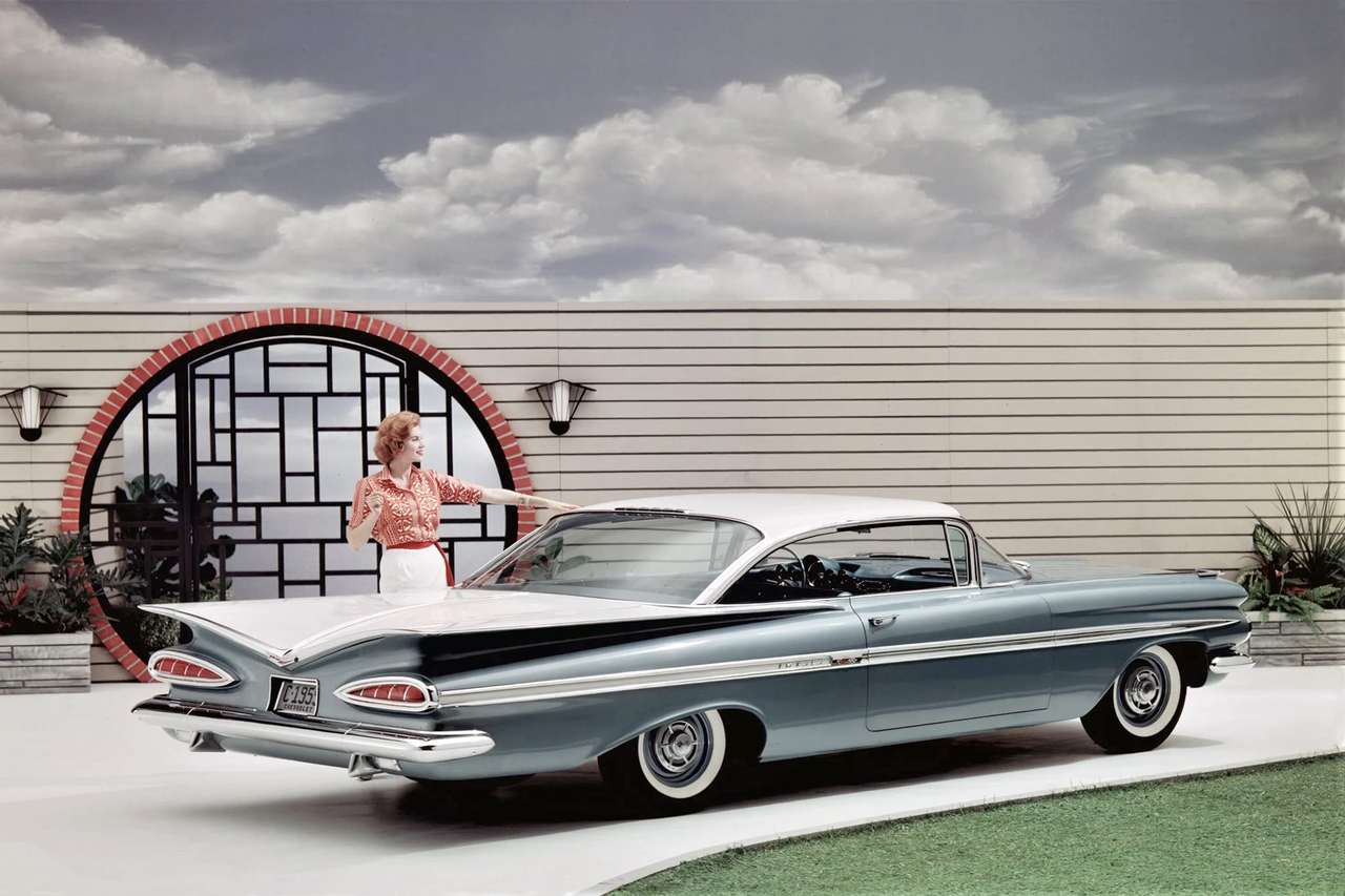 1959 Chevrolet Impala Sportowe coupe. puzzle online