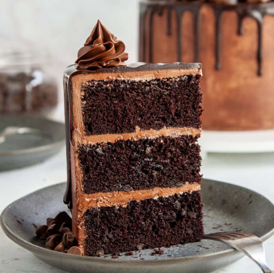 Śmierć po zjedzeniu ciasta czekoladowego puzzle online