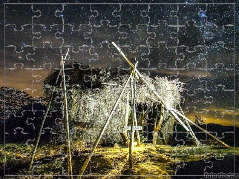 Gwiaździsta noc puzzle online
