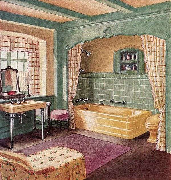 Łazienka domu Rok 1930 #13 puzzle online