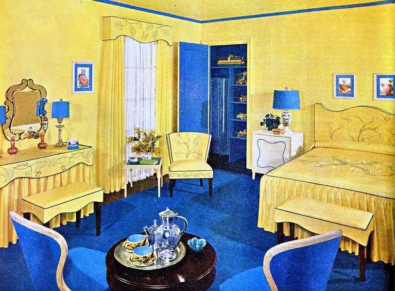 Pokój w domu Rok 1949 #30 puzzle online