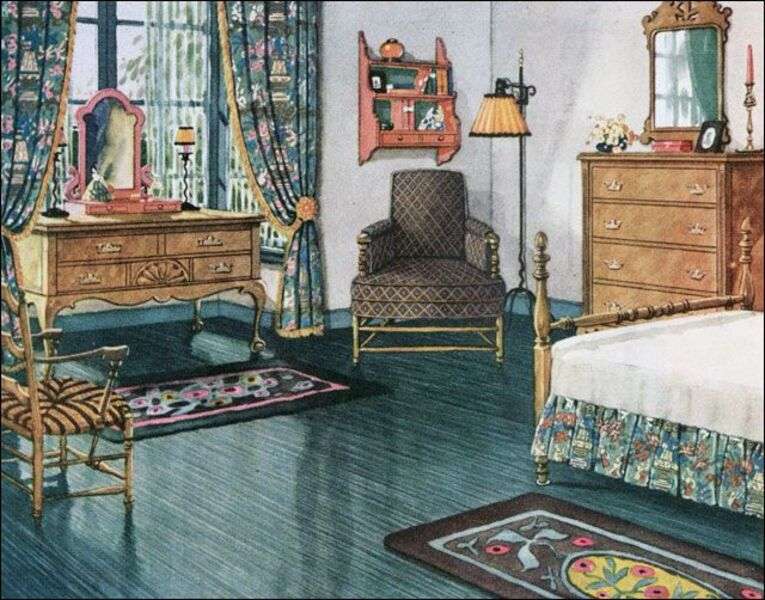Pokój w domu Rok 1926 #31 puzzle online