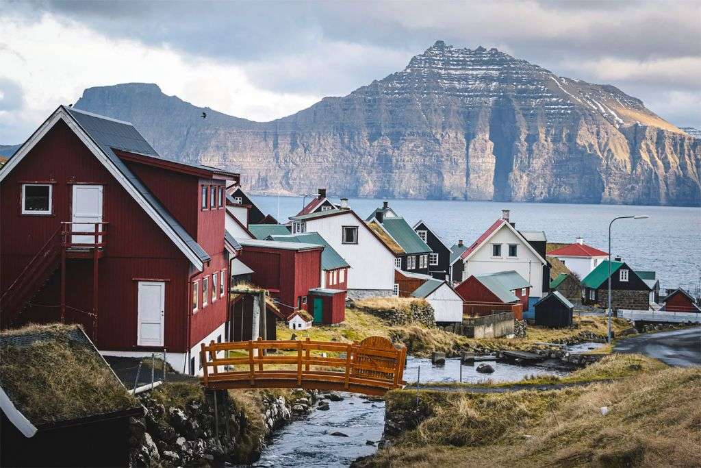 Krajobraz Islandii puzzle online