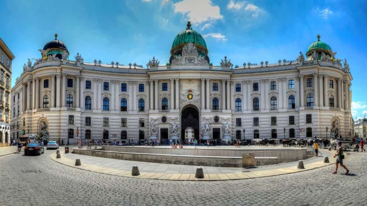 Pałac Hofburg puzzle online