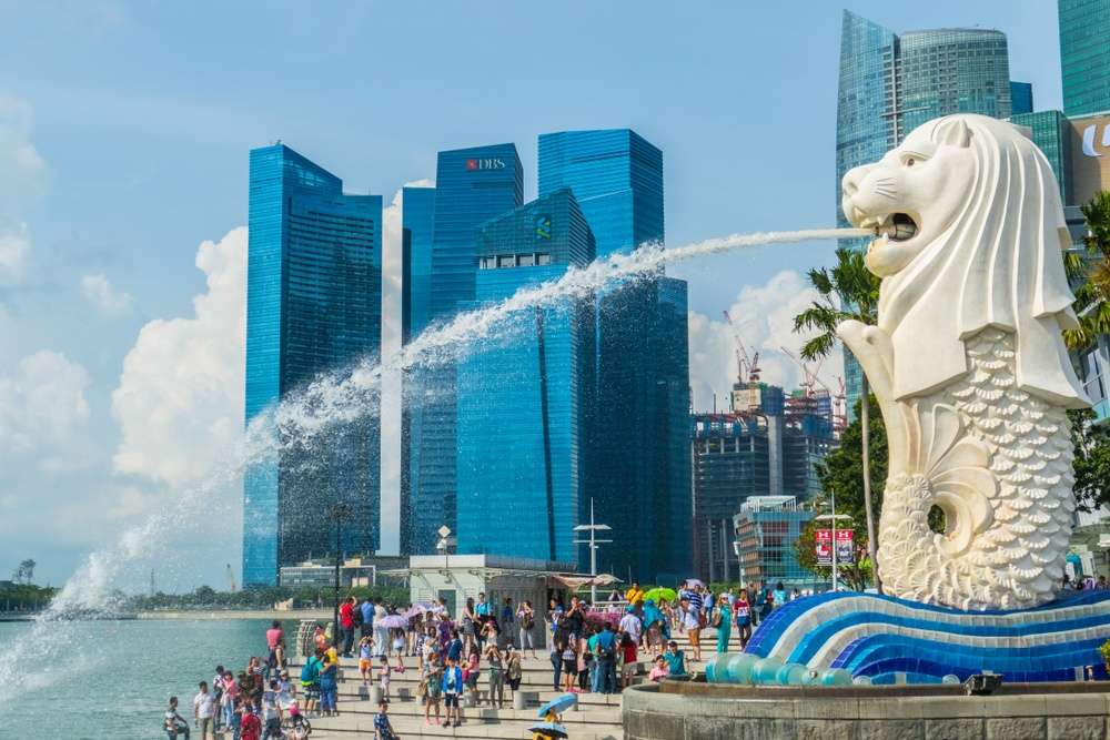 Singapore - Lejonets stad pussel