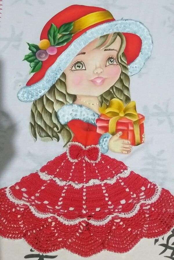 Christmas Diva Girl puzzle