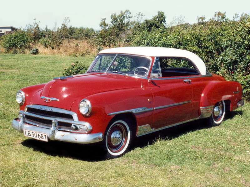 Chevrolet Bel Air, klasyczny samochód, rok 1951, numer 10 puzzle online