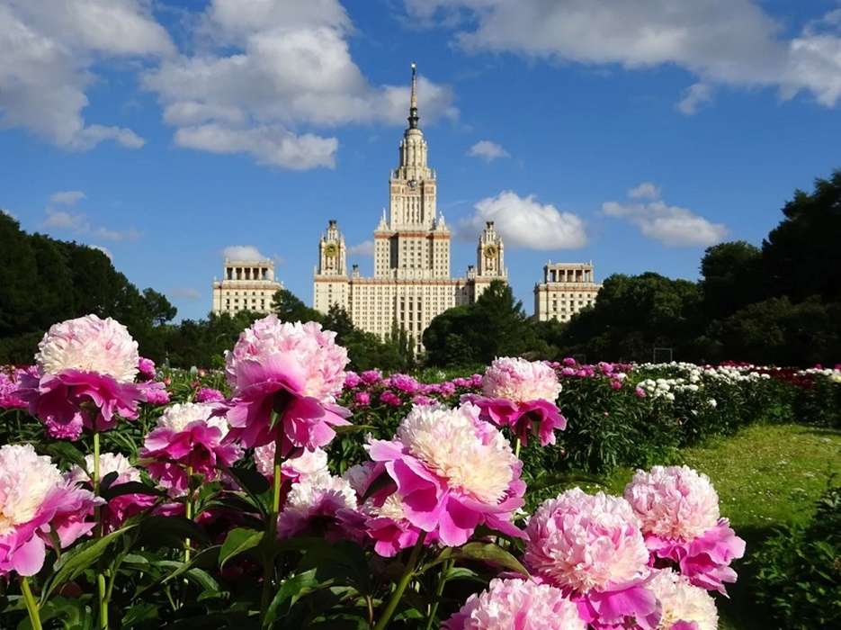 moskiewski ogród botaniczny puzzle online