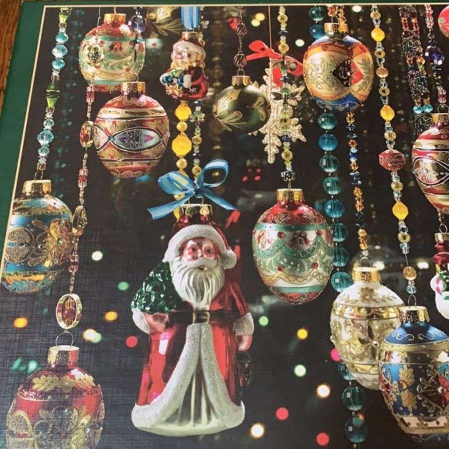1000 ozdób świątecznych puzzle online