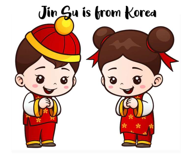 Jin Su pochodzi z Korei puzzle online