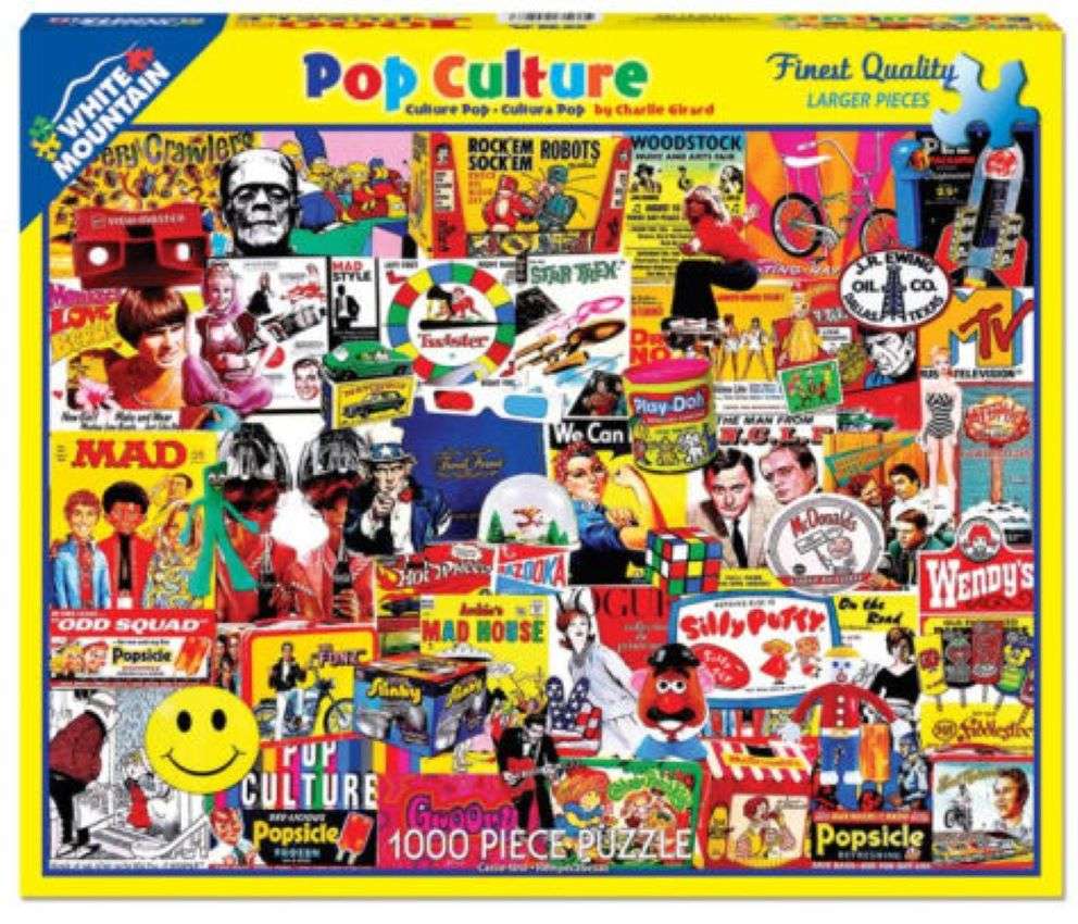 Popkultury puzzle online