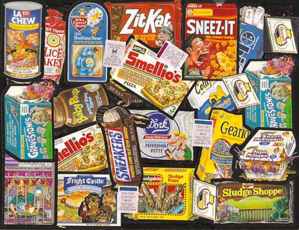 WACKY PACKAGES 3 Puzzle Factory   Original 