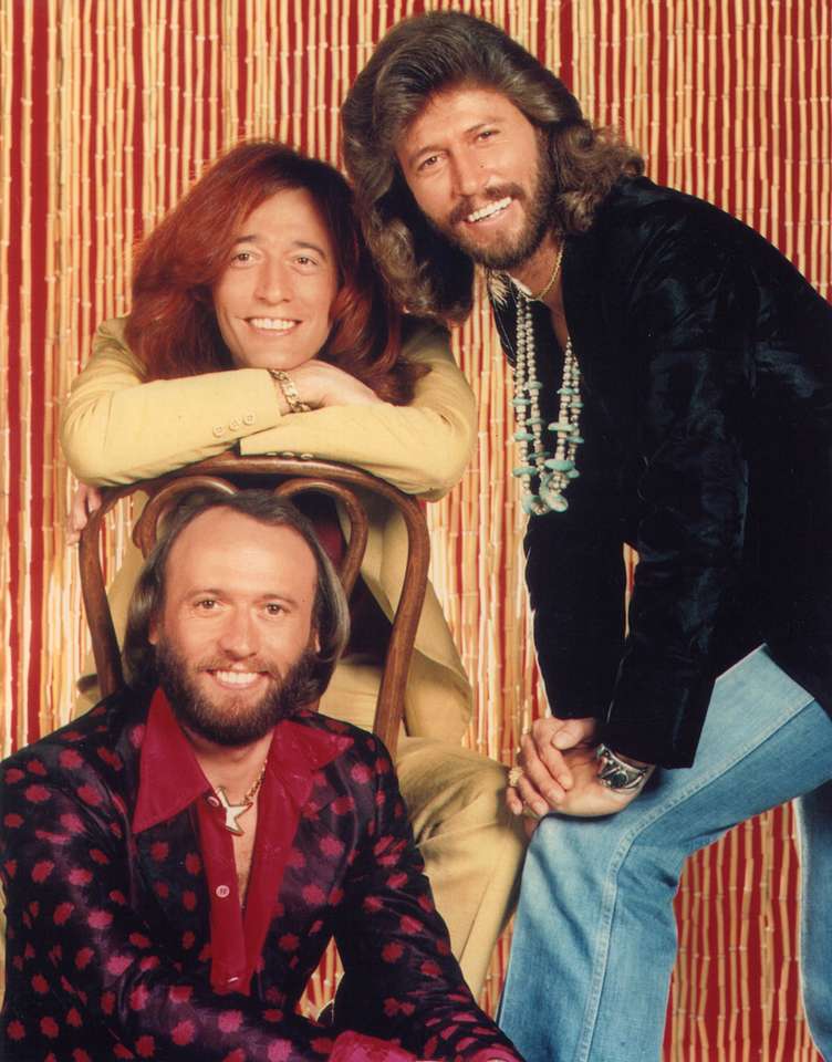 Bee Gees w latach 70-tych puzzle online