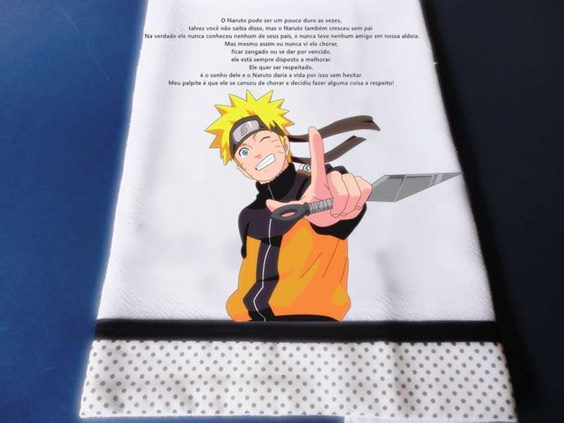 Naruto pano de prato puzzle online