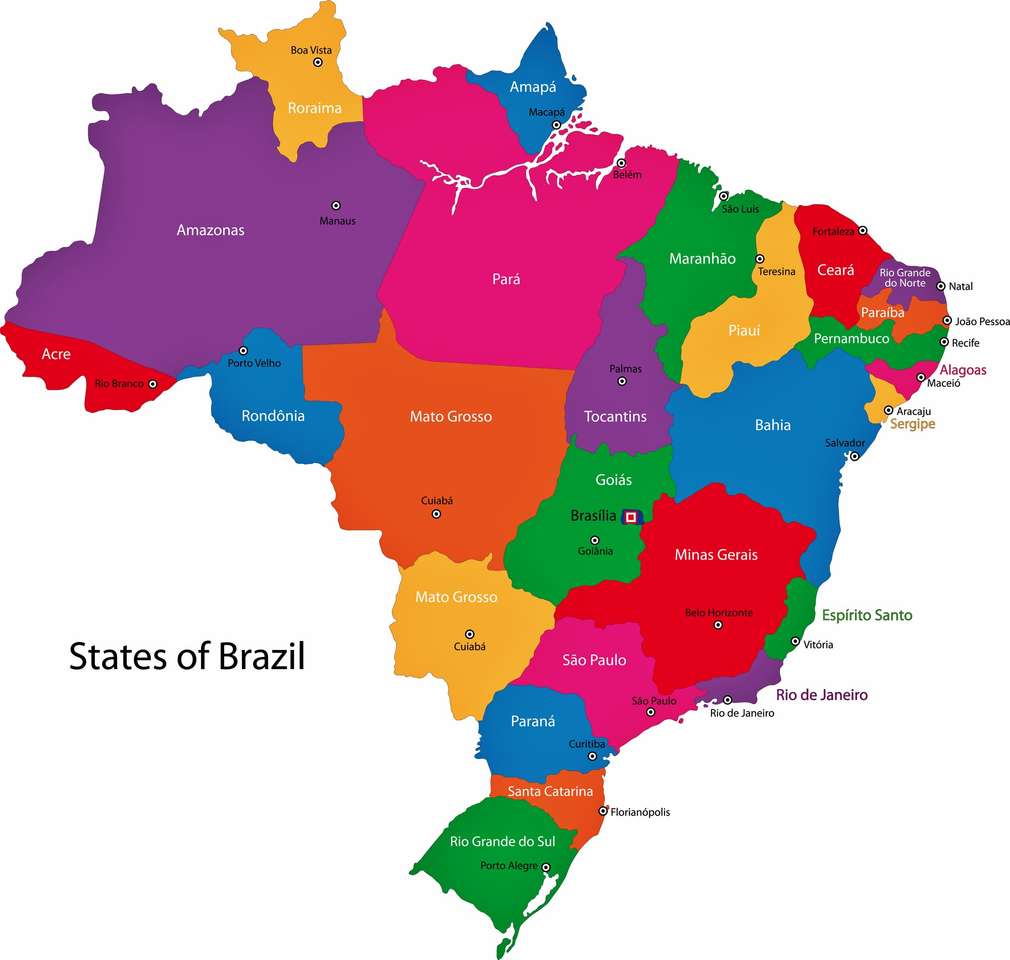 układanka brazylia puzzle online