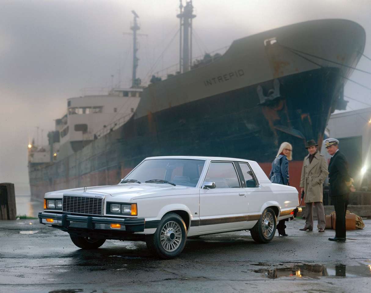 1981 Ford Granada 2-drzwiowe coupe puzzle online