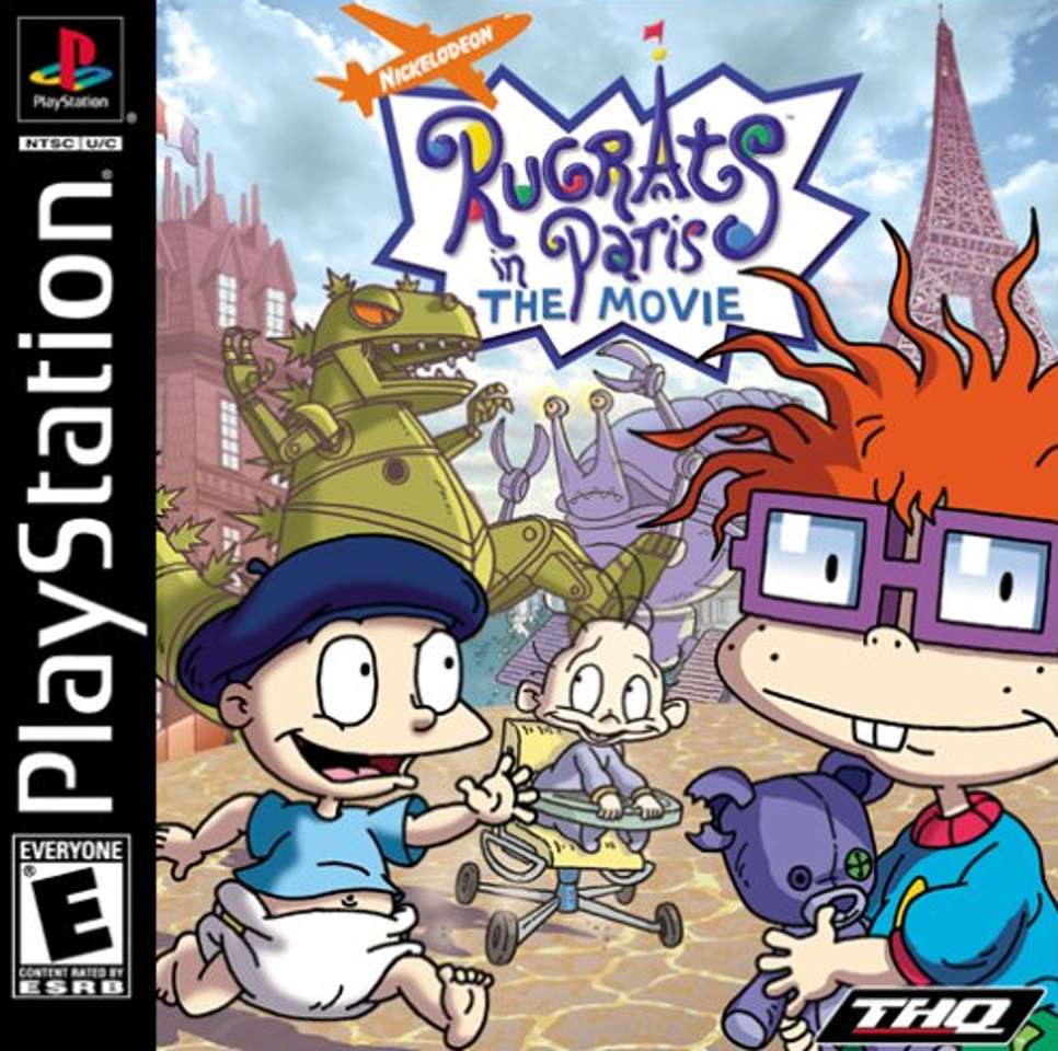 Rugrats in Paris: The Movie gra wideo puzzle online