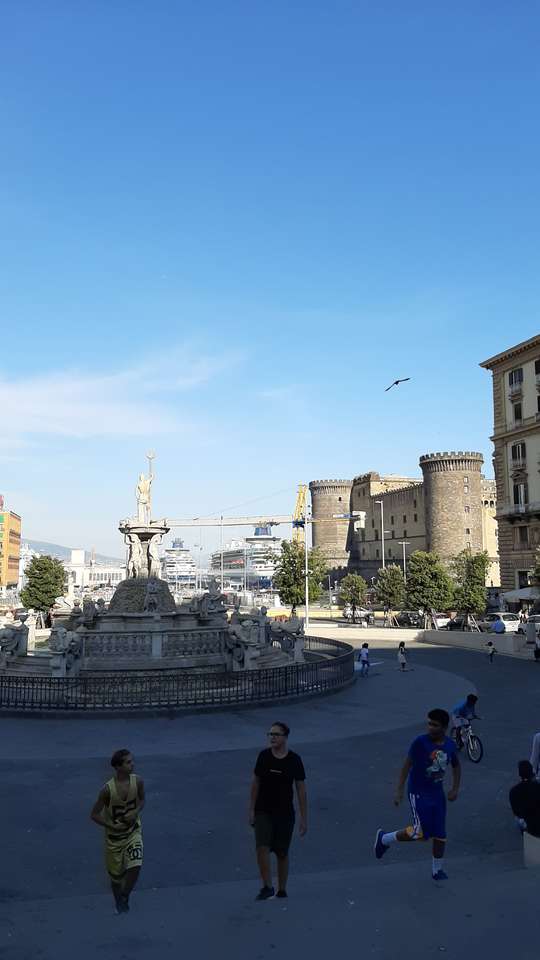 Piazza Municipio Neapol puzzle online
