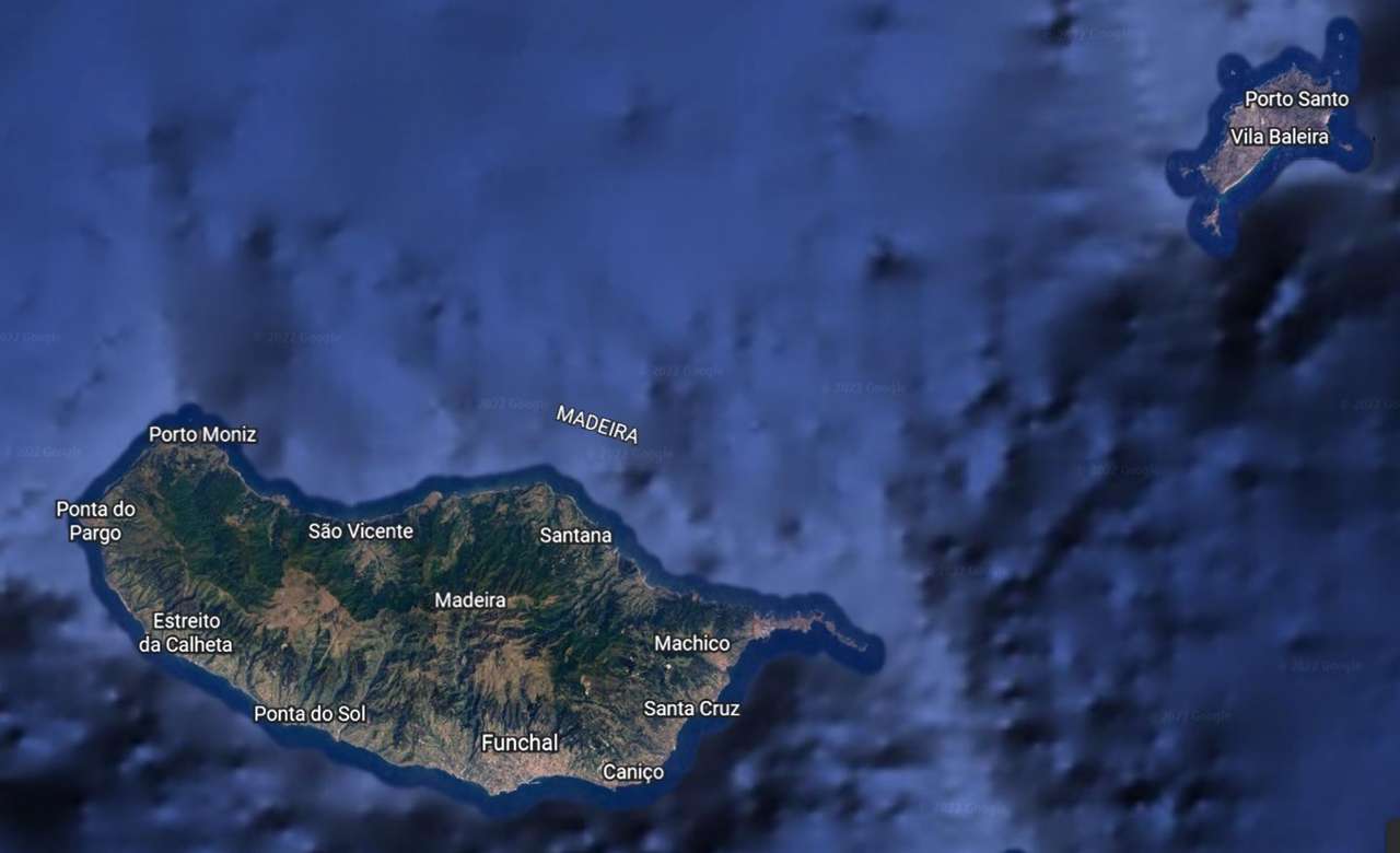 wyspa Madera puzzle online