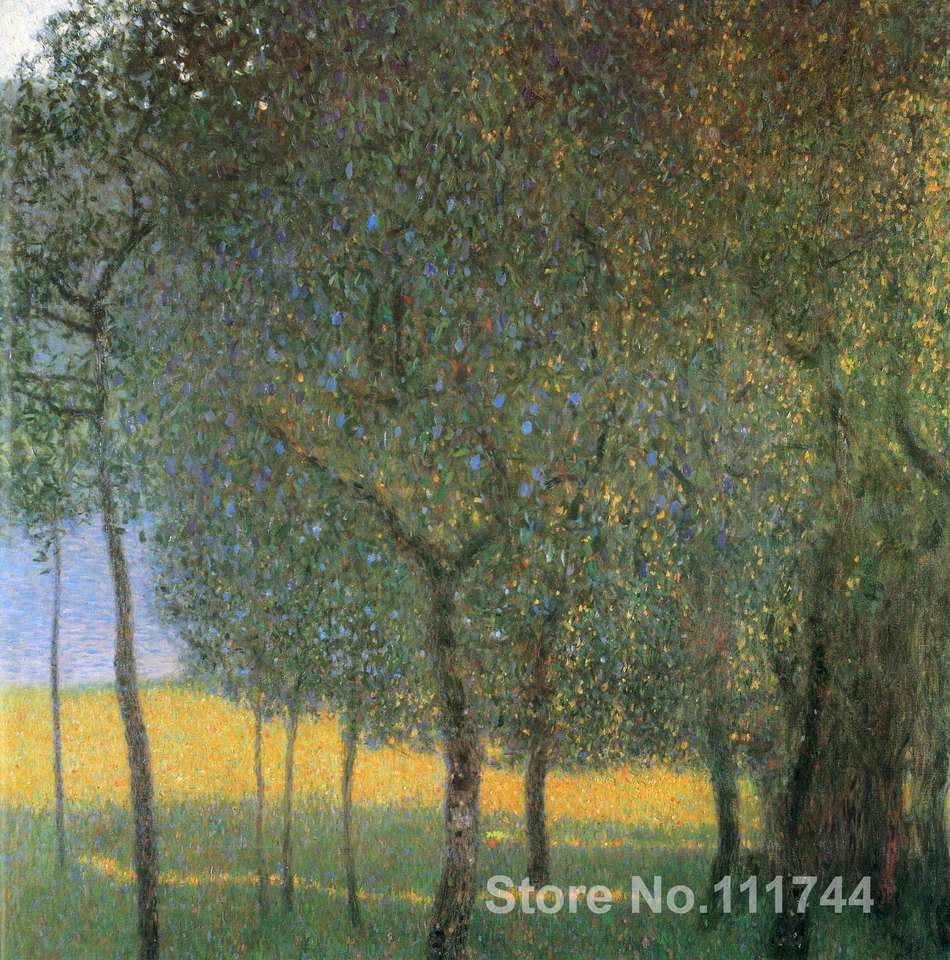 Drzewa (G KLIMT) puzzle online