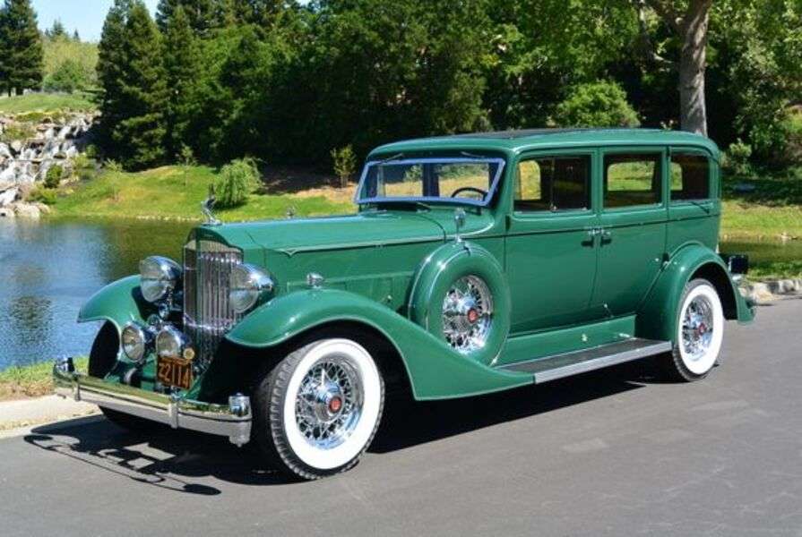 Samochód Packard Super Osiem Rok 1933 puzzle online