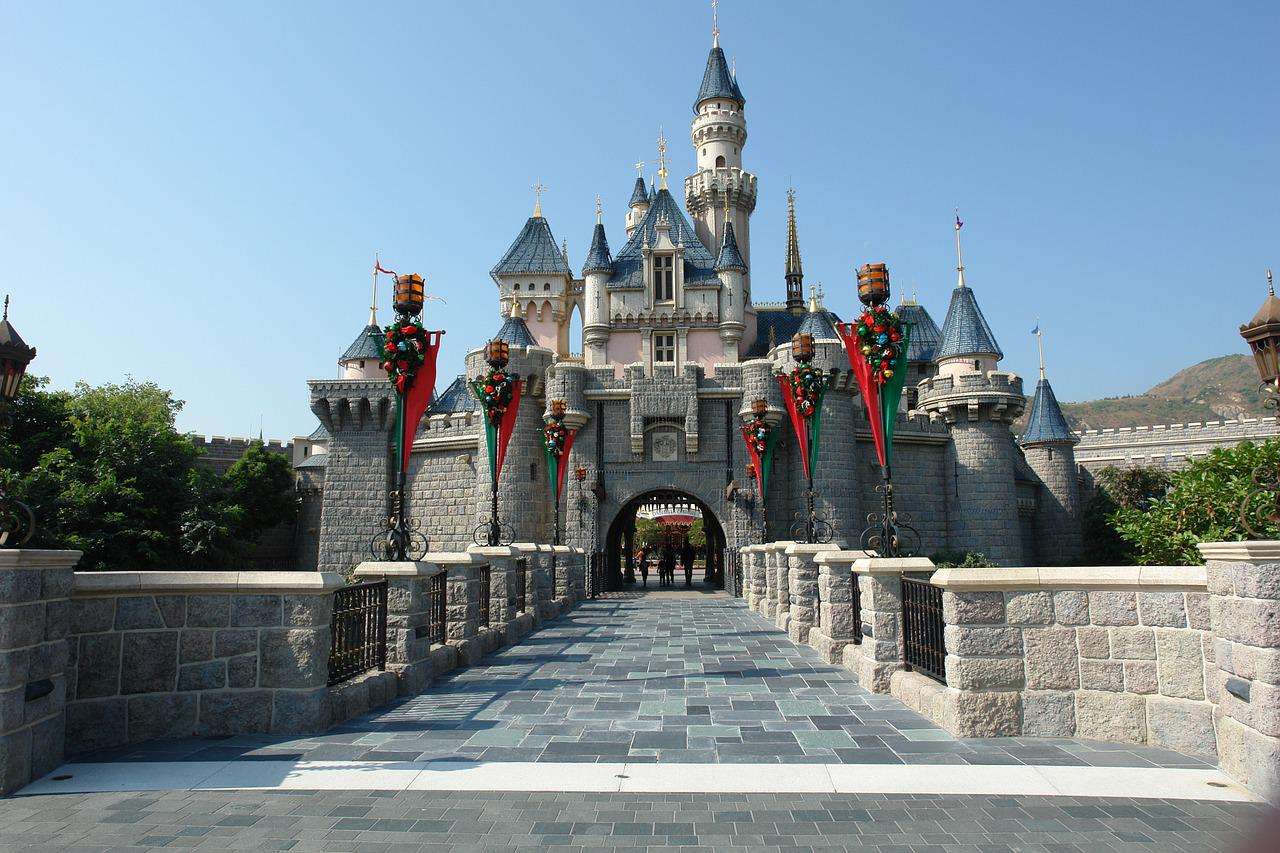 Hongkong Disneyland Chiny Azjatycka puzzle online