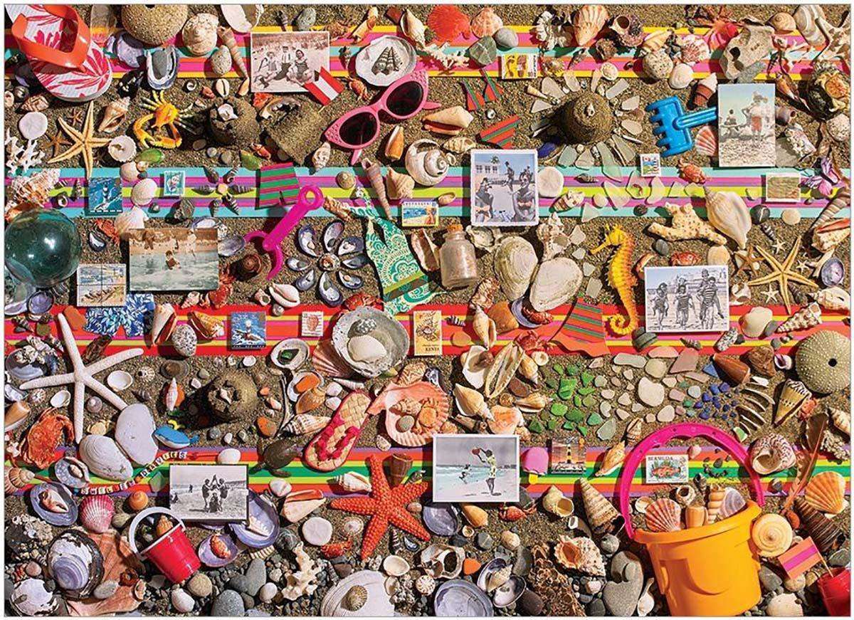 plaża-scenka-układanka-puzzle- puzzle online