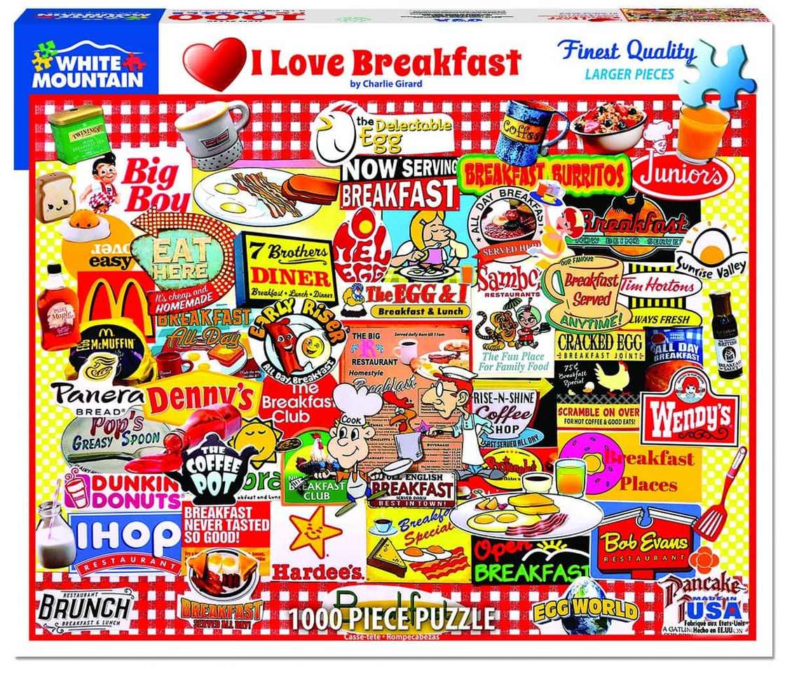 Kocham-Śniadanie-Układanka puzzle online