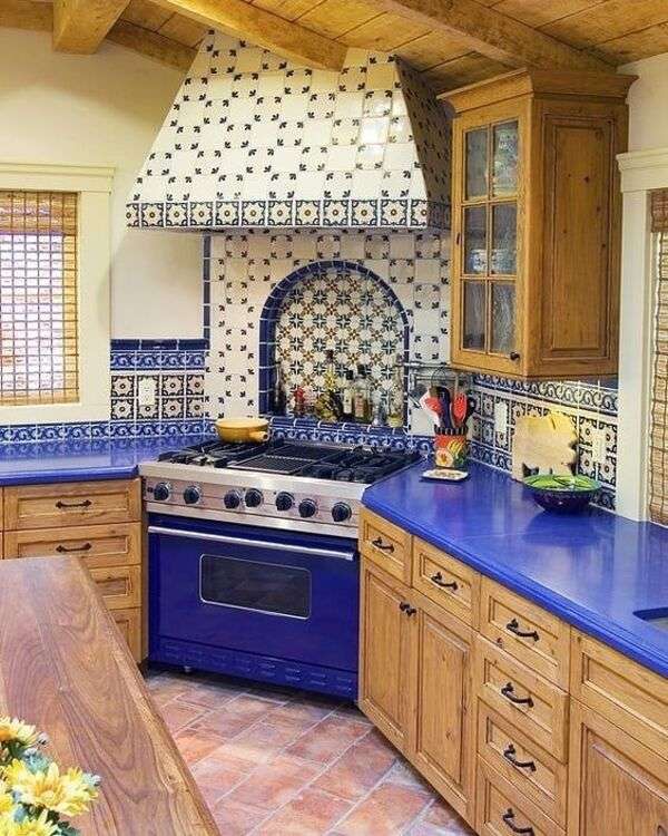 Kuchnia rustykalnego domu #55 puzzle online