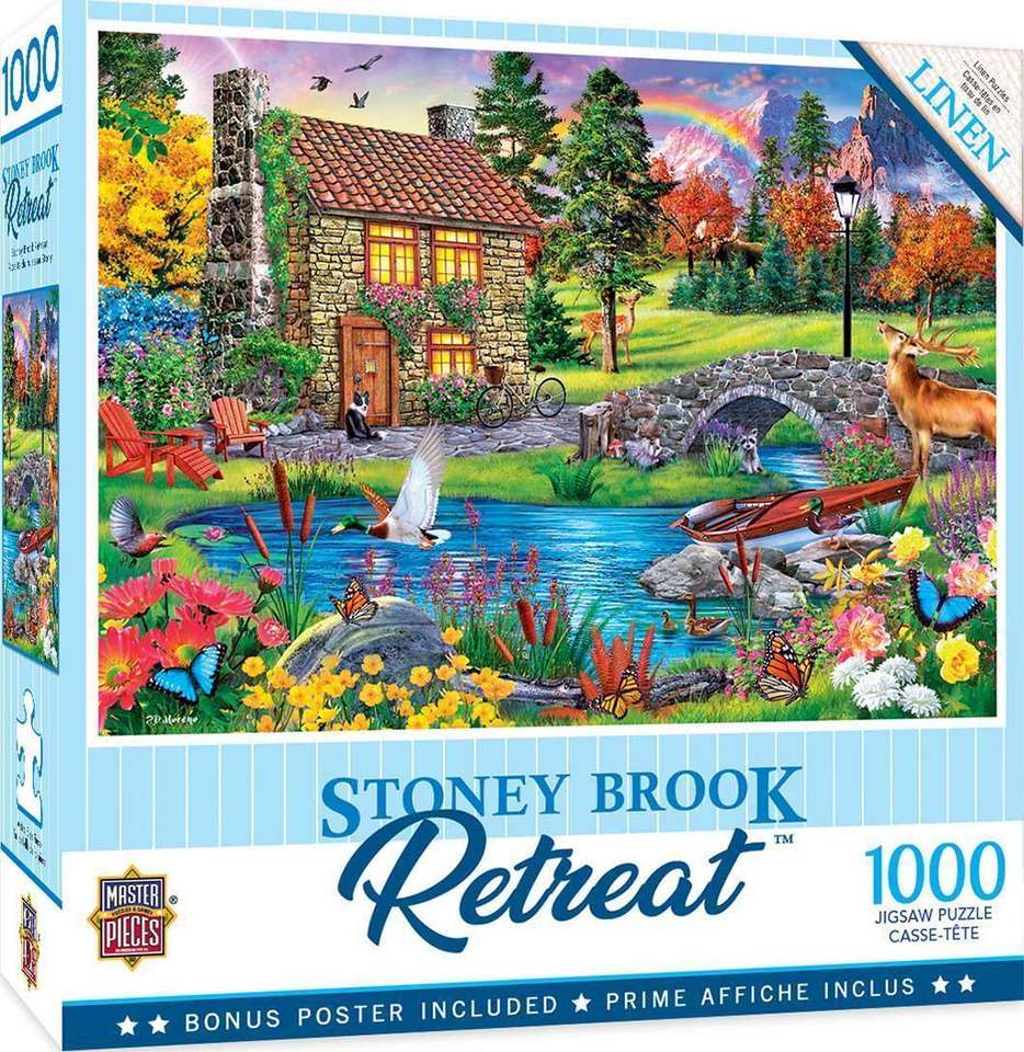 Stoney-Brook-Chata-Układanka- puzzle online
