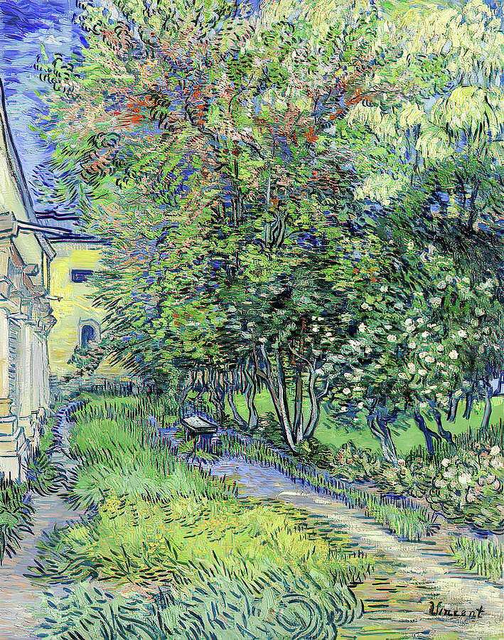 Ogród (V van Gogha) puzzle online