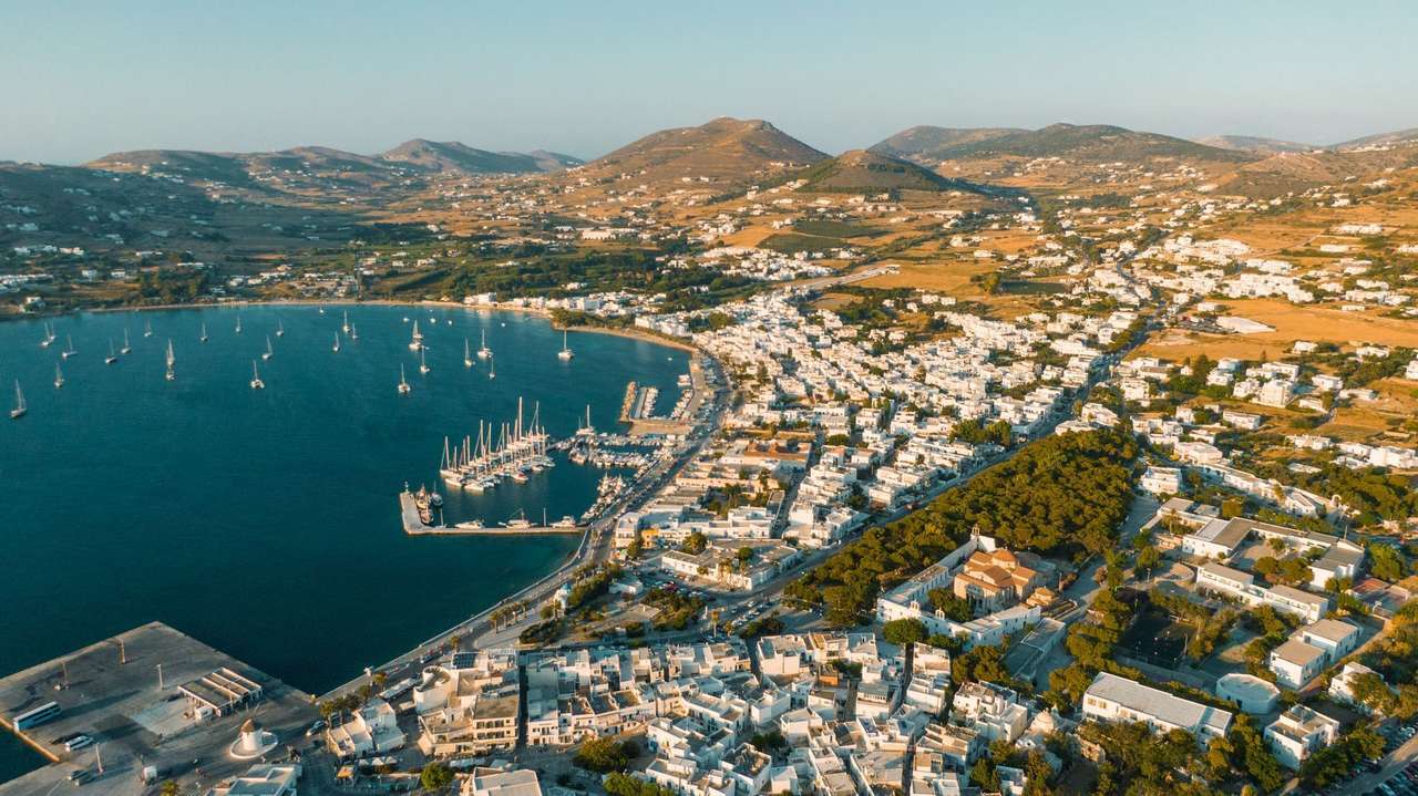 Grecka wyspa Paros Parikia puzzle online