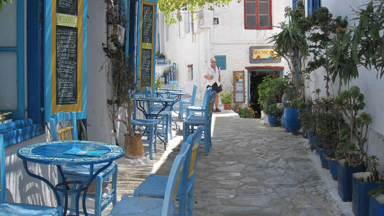 grecka wyspa Amorgos puzzle online
