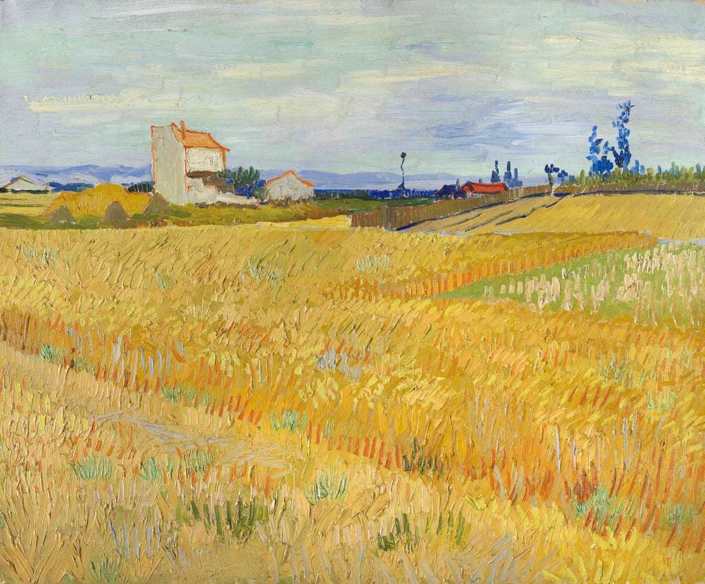 Pole pszenicy (V van Gogh) puzzle online