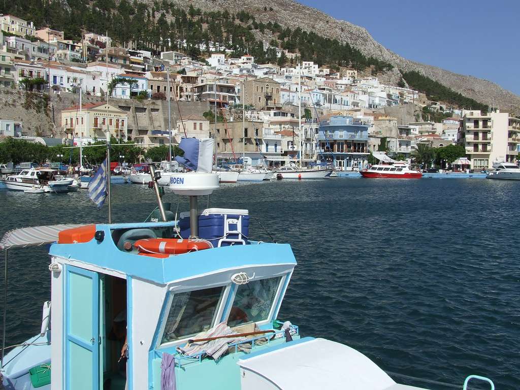 Grecka wyspa Kalymnos puzzle online