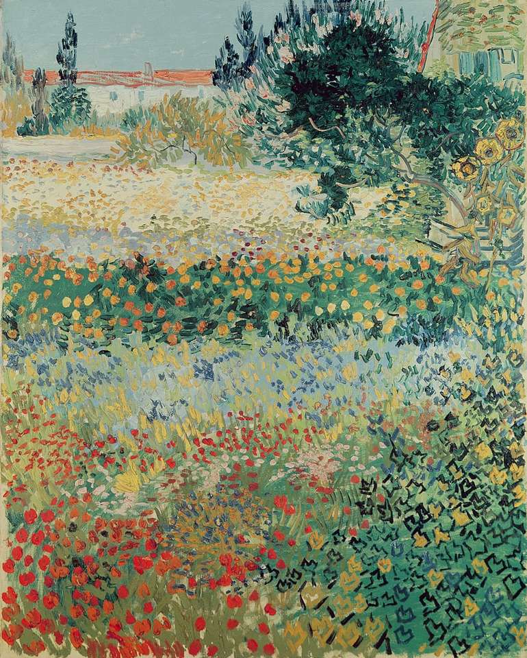 Ogród w rozkwicie (van Gogh) puzzle