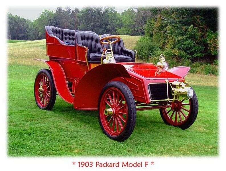 Samochód Packard Model F Rok 1903 puzzle online