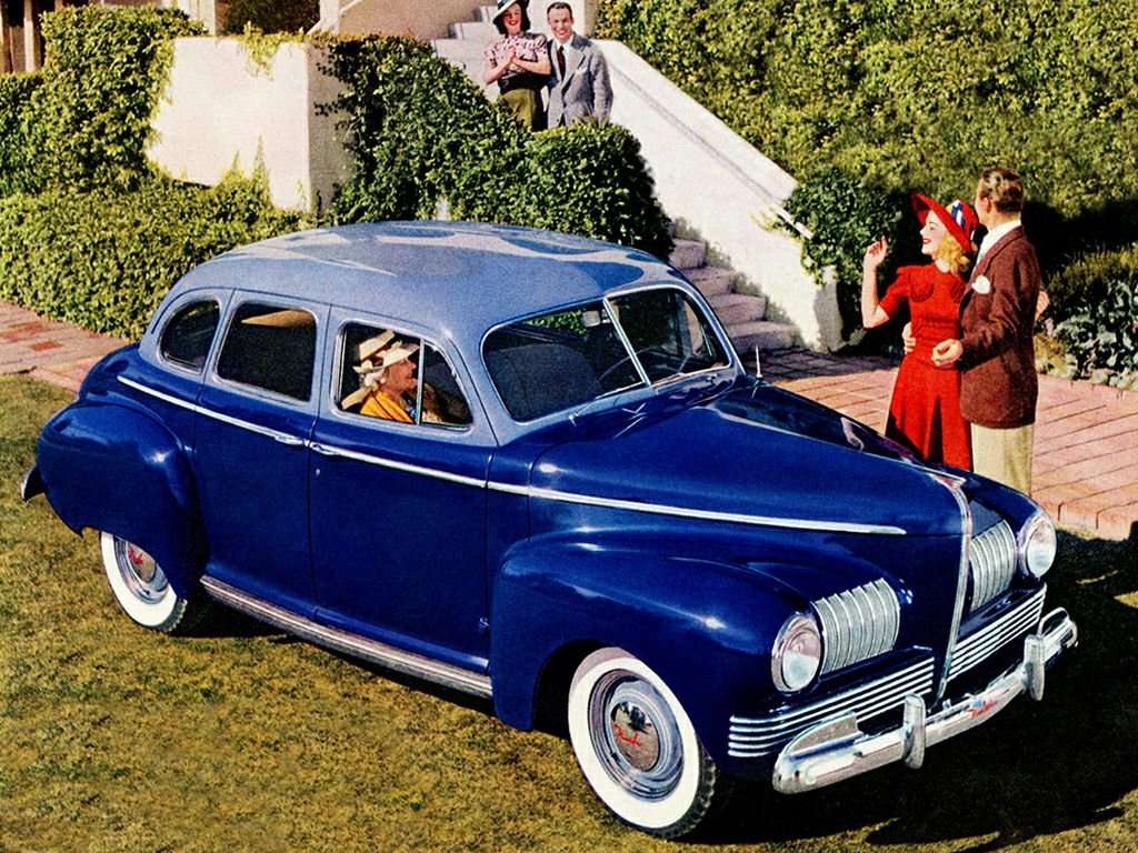 1941 4-drzwiowy sedan Nash Ambassador 600 puzzle online