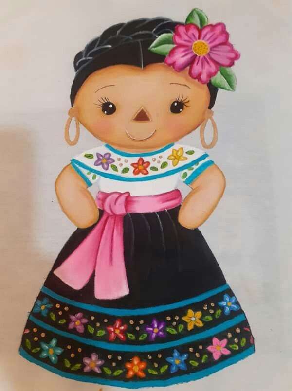 Meksykańska Lalka Diva #1 puzzle online