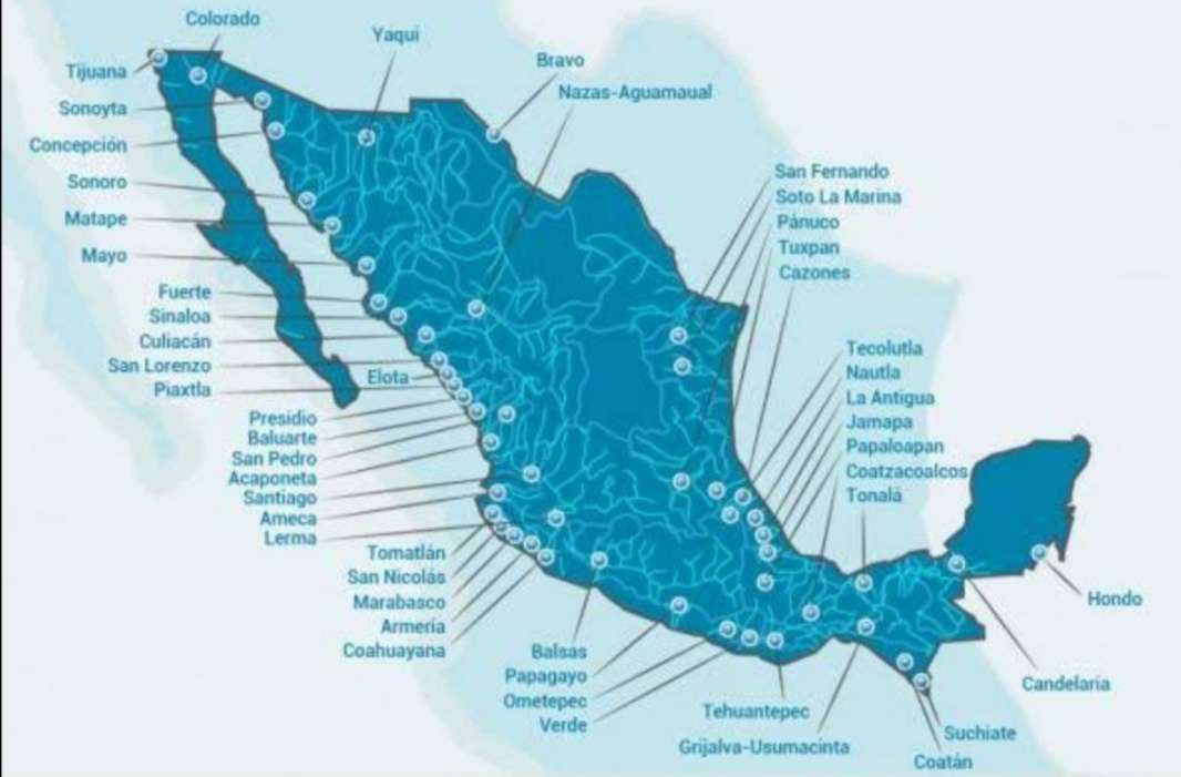 Rzeki Meksyku puzzle online