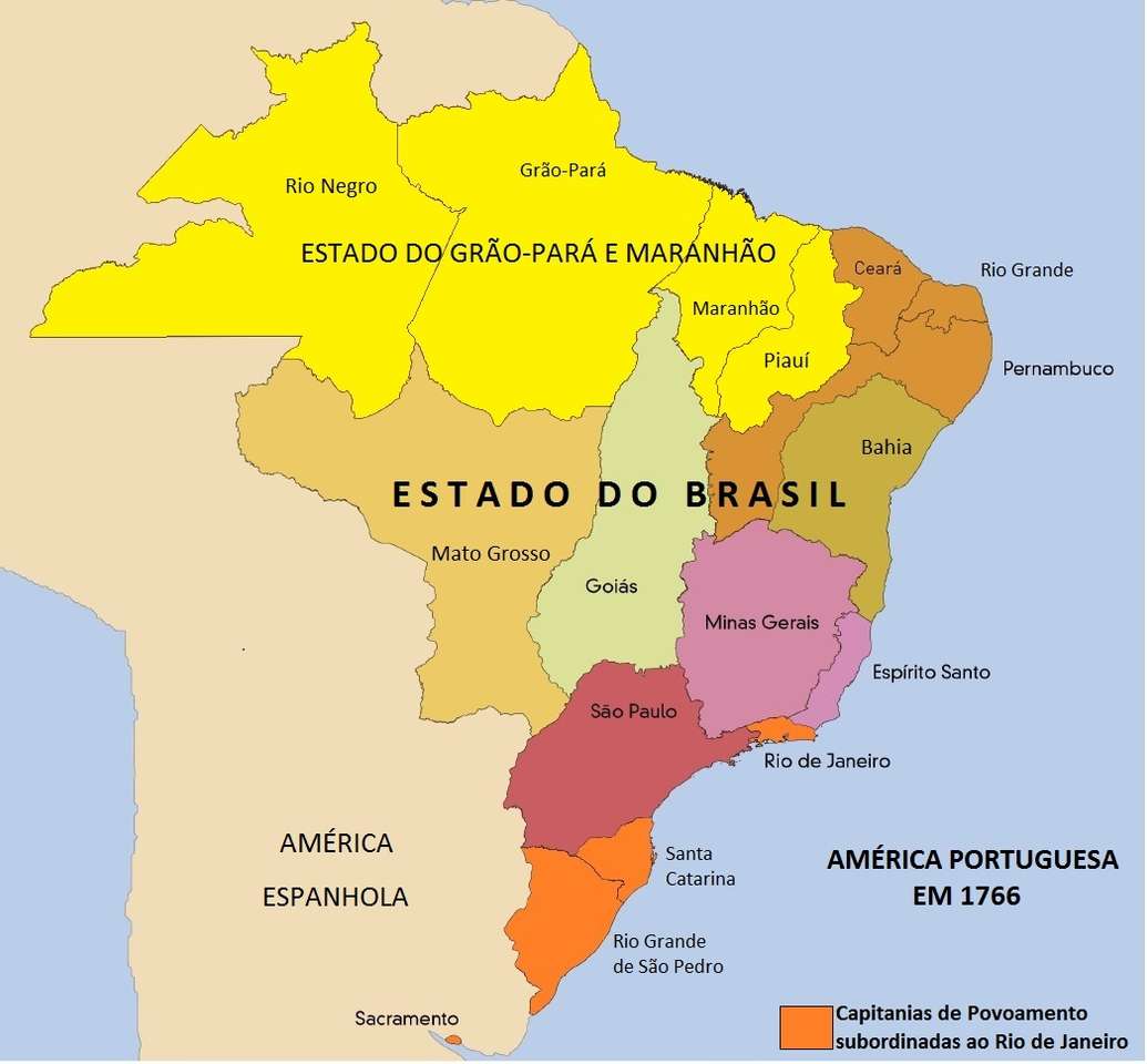 kolonialna Brazylia puzzle online