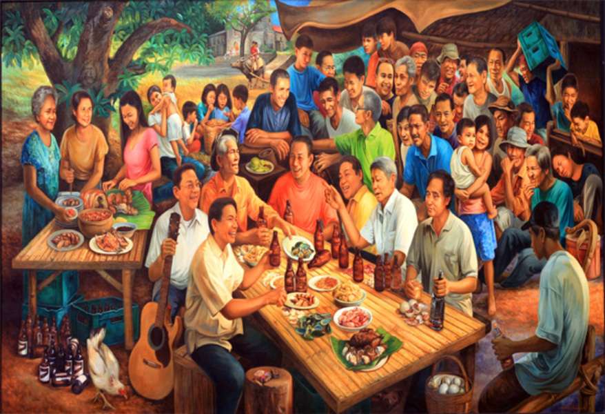 Zjazd rodzinny na Filipinach puzzle online
