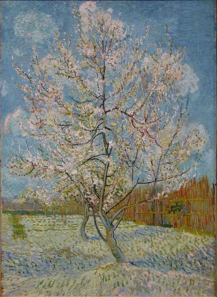 Różowa brzoskwinia (V van Gogh) puzzle online