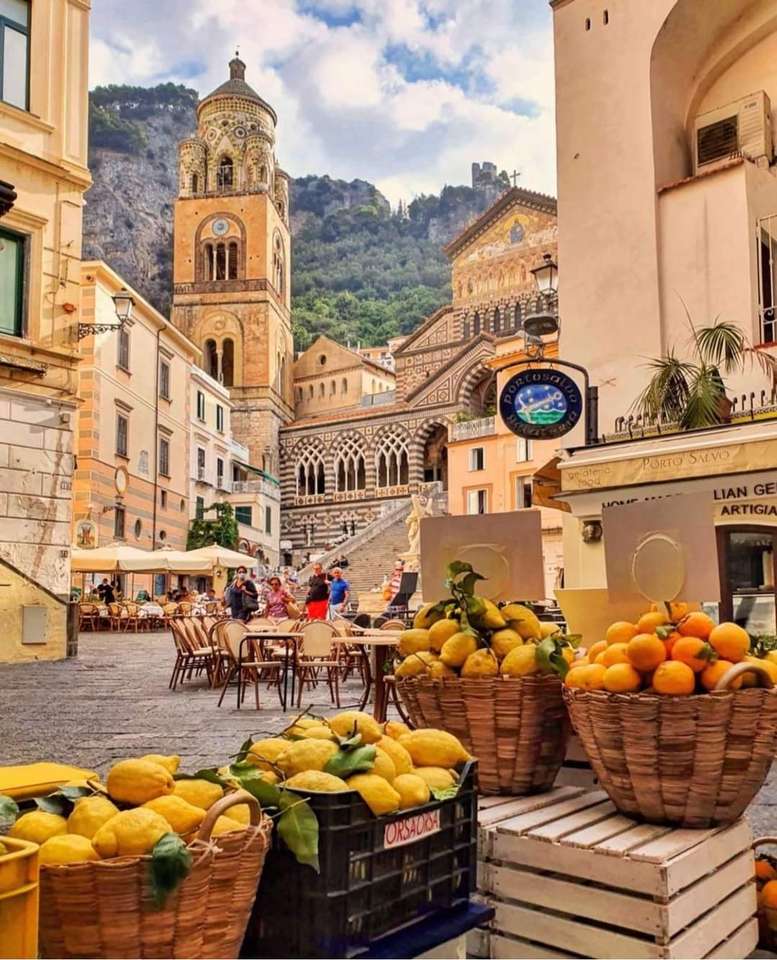 Cytryny i pomarańcze we Włoszech puzzle online