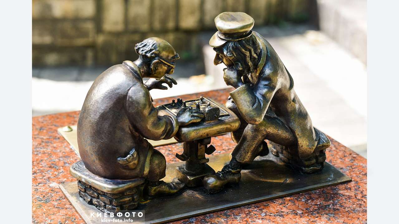szachy kijowskie puzzle online