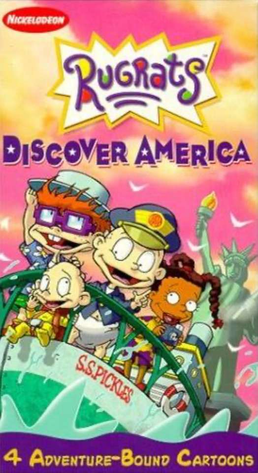 Rugrats: Odkryj Amerykę VHS puzzle online