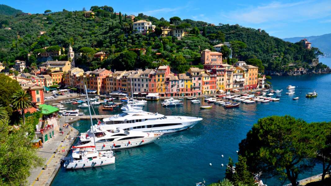 Portofino - en stad på den liguriska kusten pussel