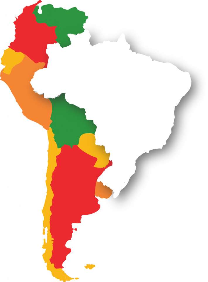 Ameryka Południowa puzzle online