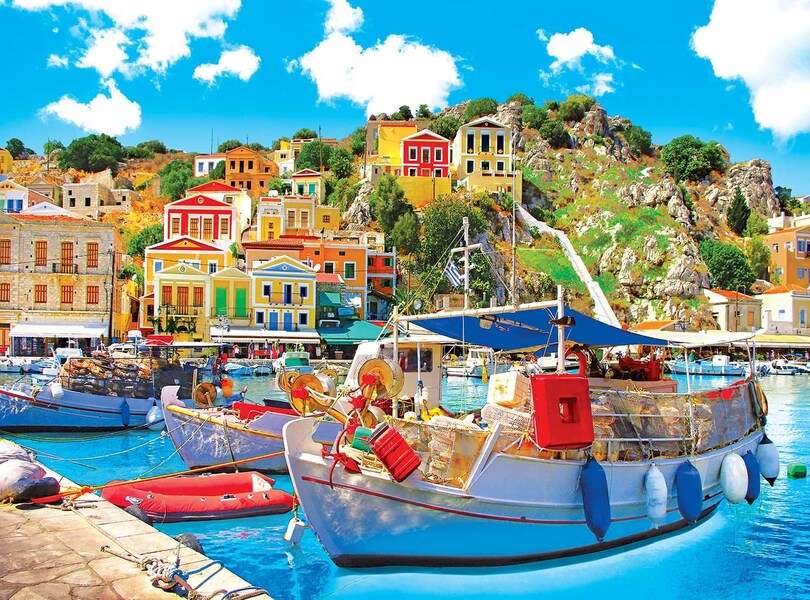 Port wysyłkowy w Grecji puzzle online
