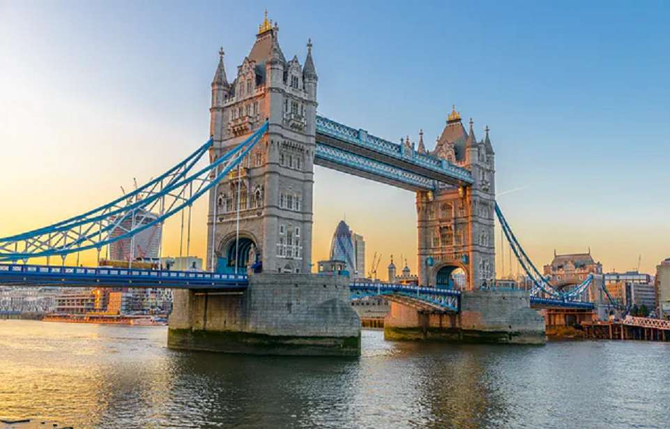 Tower Bridge w Londynie puzzle online